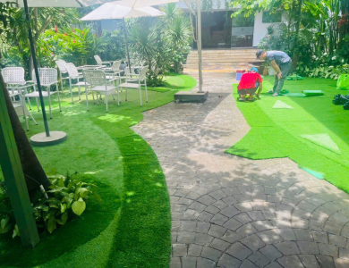 Cỏ Nhân Tạo Sân Vườn Tại Tp HCM 